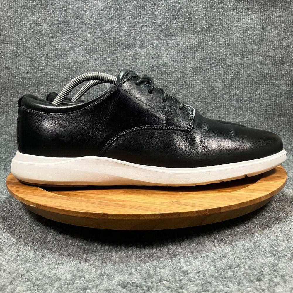 Cole Haan Grand.Os Plus Essex wedge oxford Black Leather Mens Shoes size 10.5